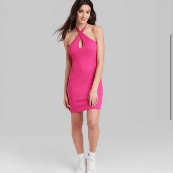 wild fable Dresses & Skirts - NWT Wild Fable Ribbed Halter dress XS